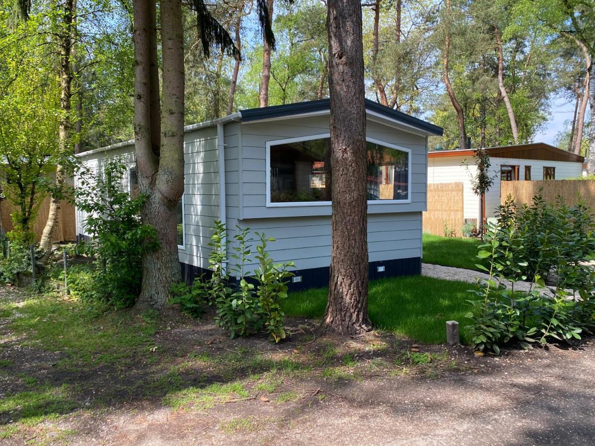 Chalet In De Veluwse Bossen โฮนเดอร์โล ภายนอก รูปภาพ